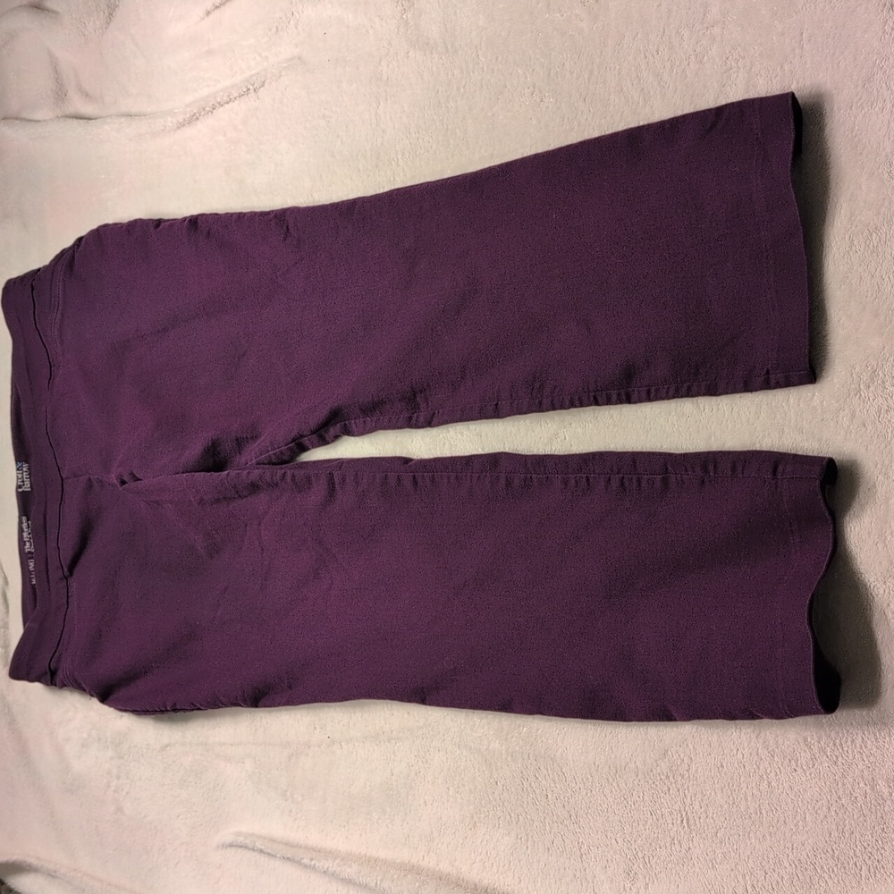 Croft and Borrow stretch pant 16 long purple the effortless stretch pant